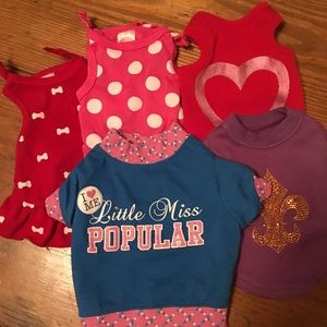 🚫SOLD 🚫 Doggie Clothes Lot